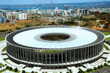 The platinum LEED-rated Estádio Nacional in Brasilia is one of the most expensive stadium construction projects of all time