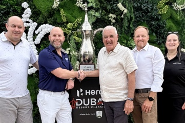 Simon Dunnell, Michael Gietzen, Andrew Sharp, Jake Benson and Helen Wright