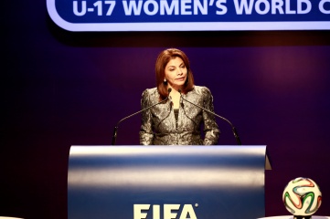 The draw for the FIFA U-17 World Cup 2014 took place in December 2013 in the host nation of Costa Rica. Photo: FIFA U-17 Women's World Cup LOC