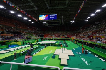 Rio 2016's gymnastics arena. 