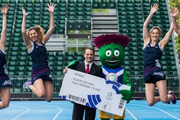 The final round of ticket sales has been fraught with technical difficulties. David Grevemberg pictured in the centre. (Photo: Glasgow 2014)